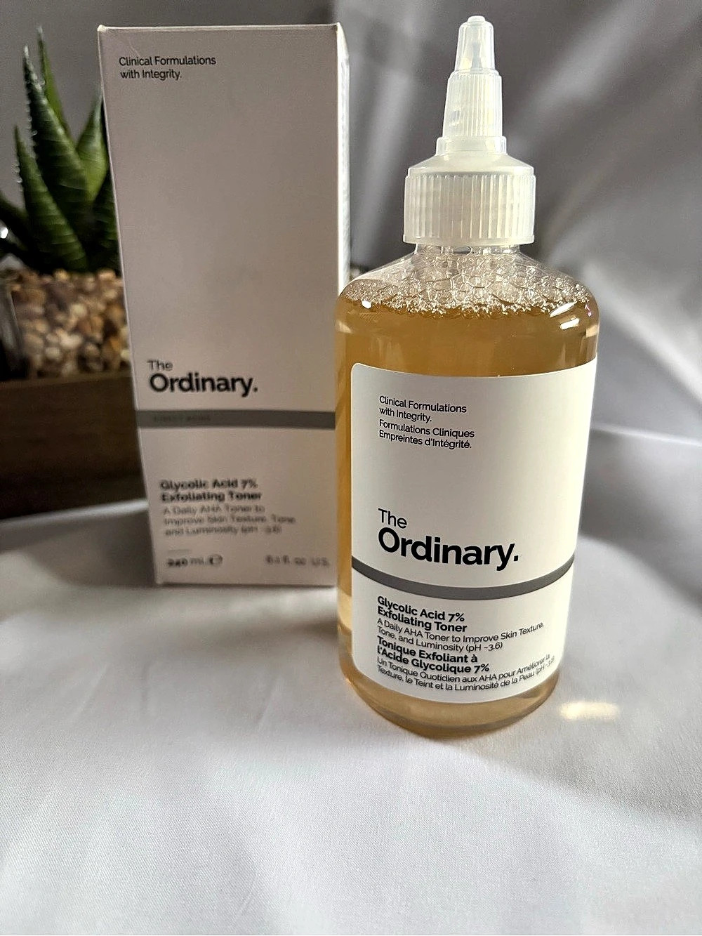 The Ordinary Glycolic Acid 7% Exfoliating Toner 240 mL Exfoliating Toner NWT